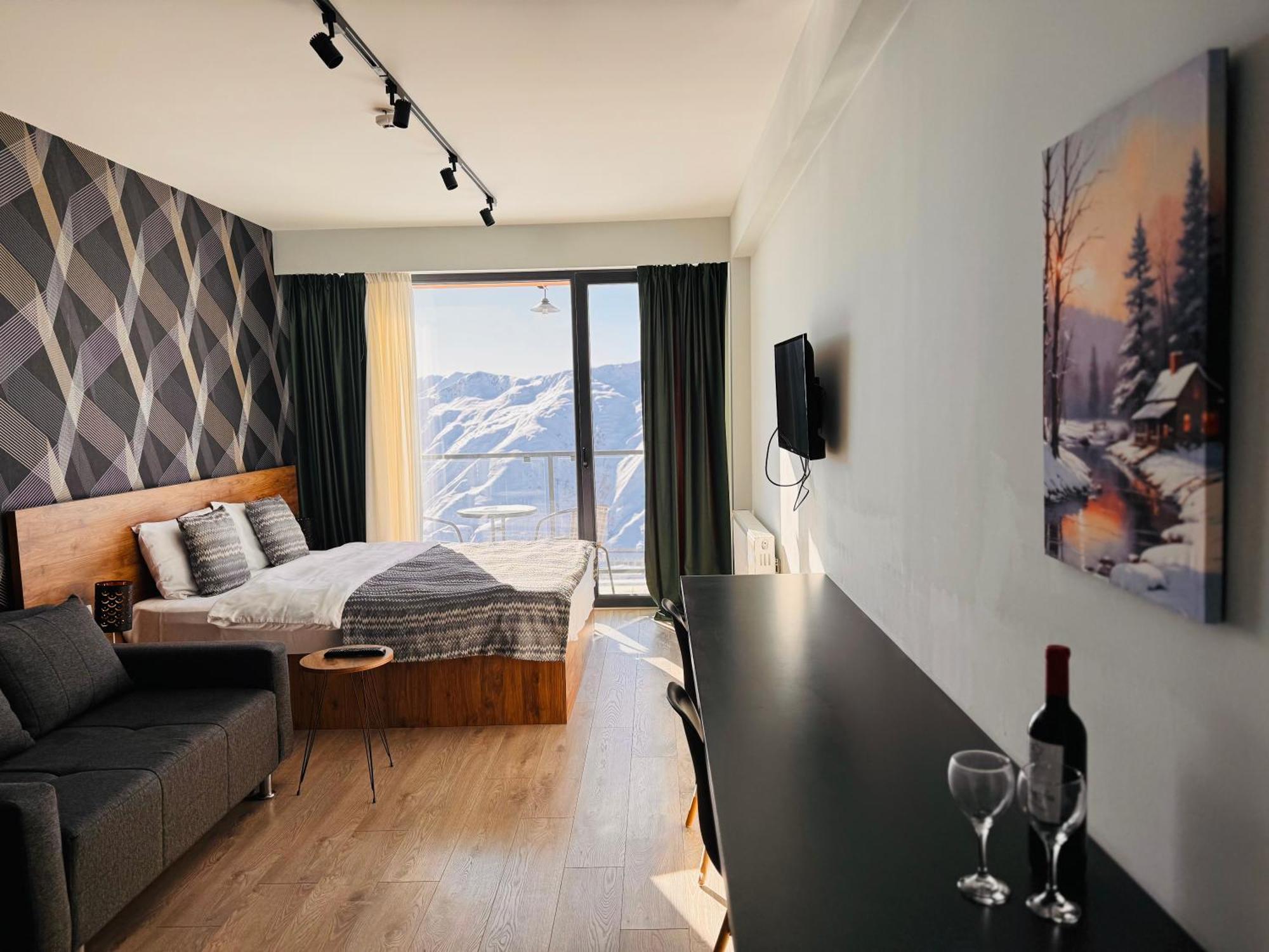 Appartamento Gudauri Amazing Mountain View Esterno foto